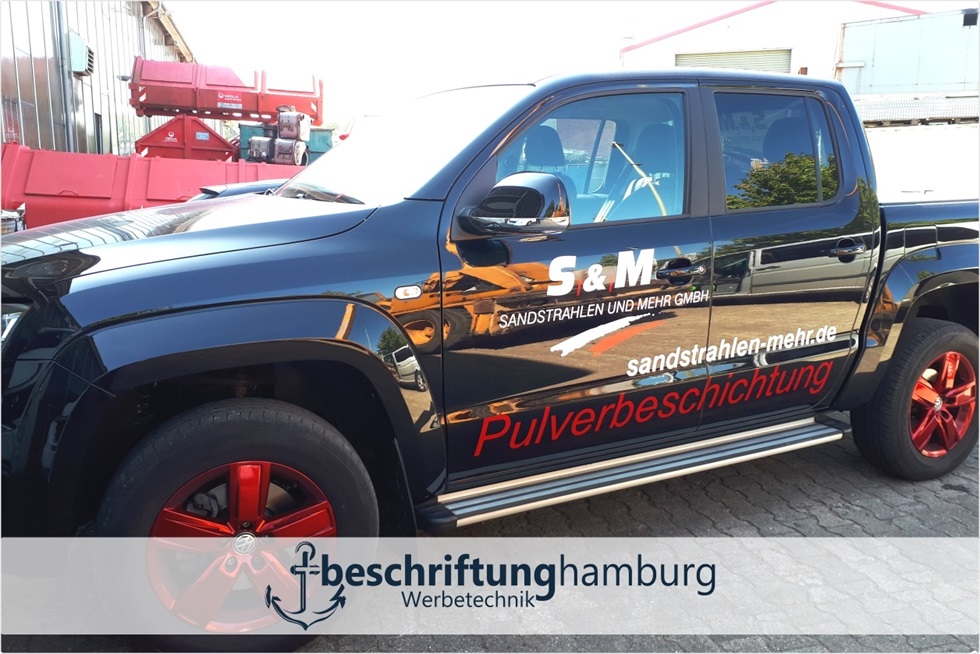 Fahrzeugbeschriftung Autowerbung Hamburg