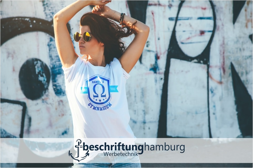 T-Shirtdruck Beschriftung Hamburg